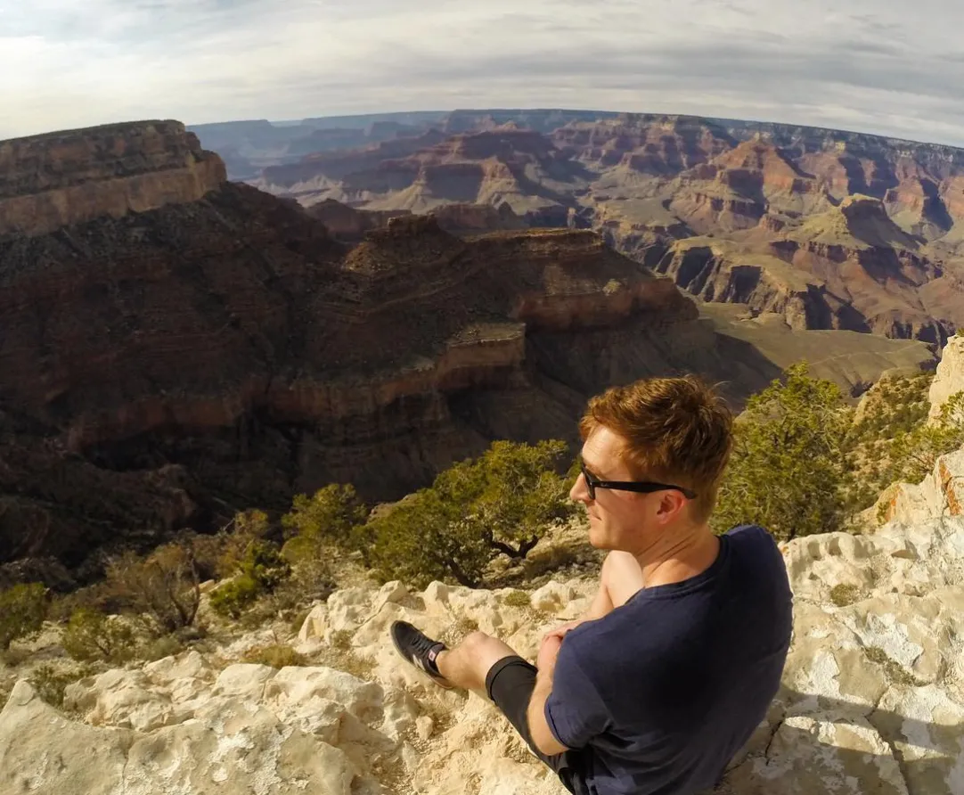 Me visiting the Grand Canyon